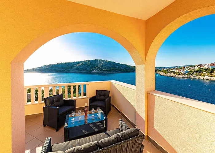 Seaside With A Swimming Pool Razanj, - 9723 Daire