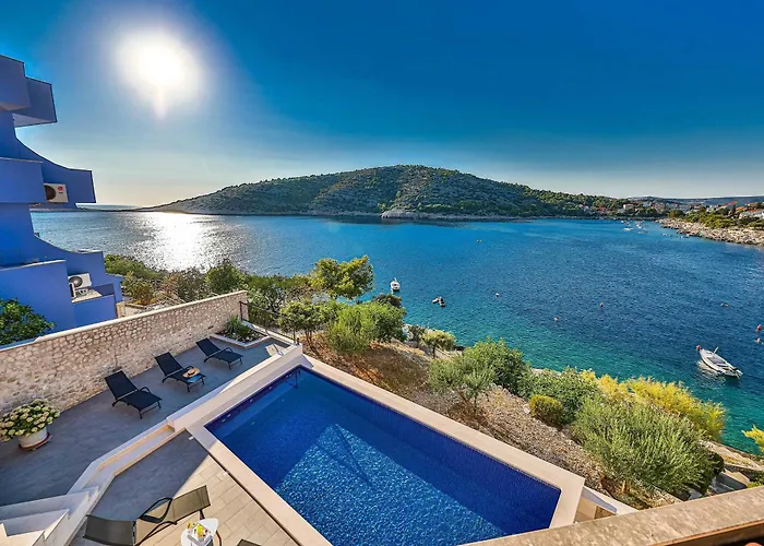 Daire Seaside With A Swimming Pool Razanj, - 9723